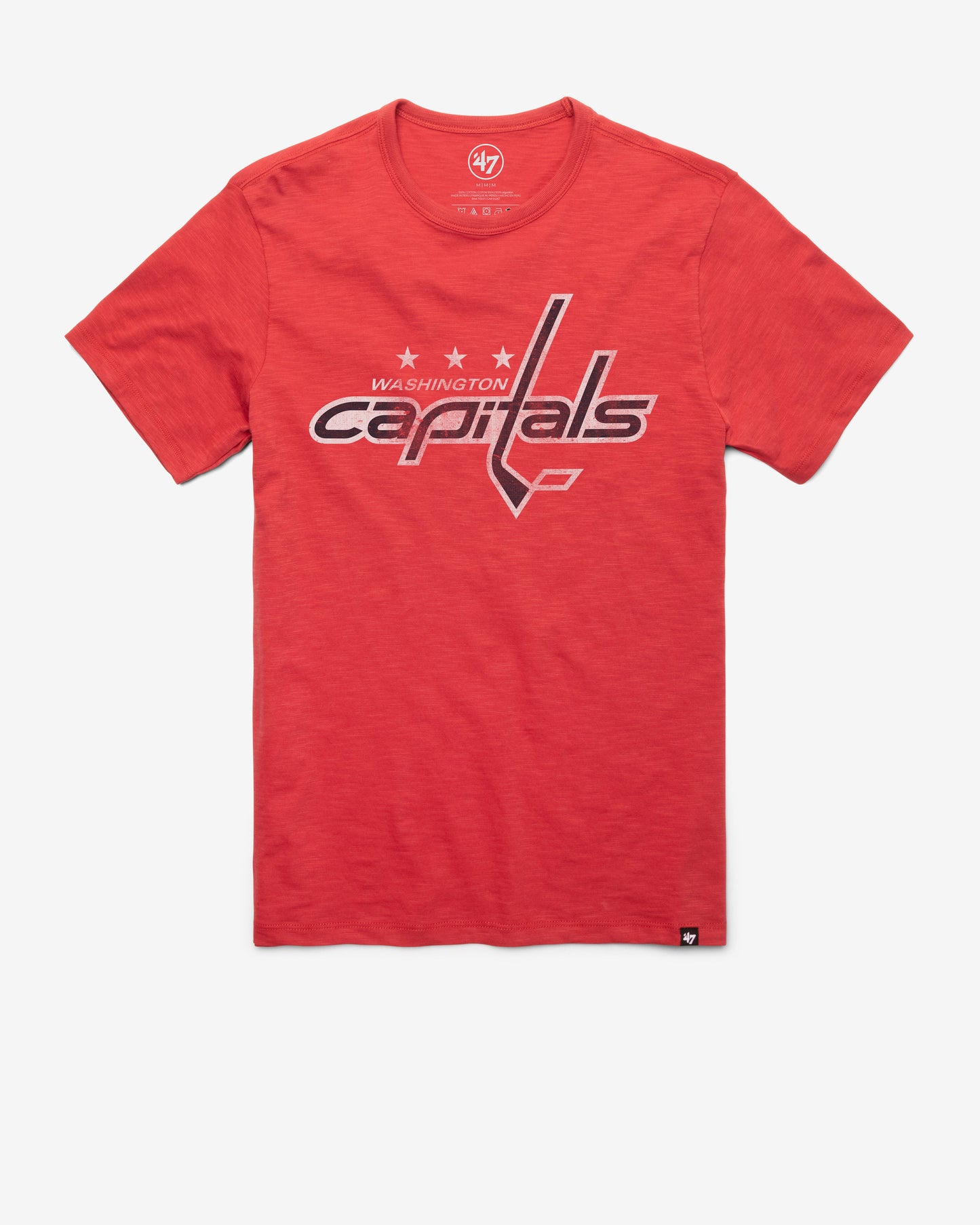 WASHINGTON CAPITALS '47 GRIT SCRUM TEE RESCUE RED