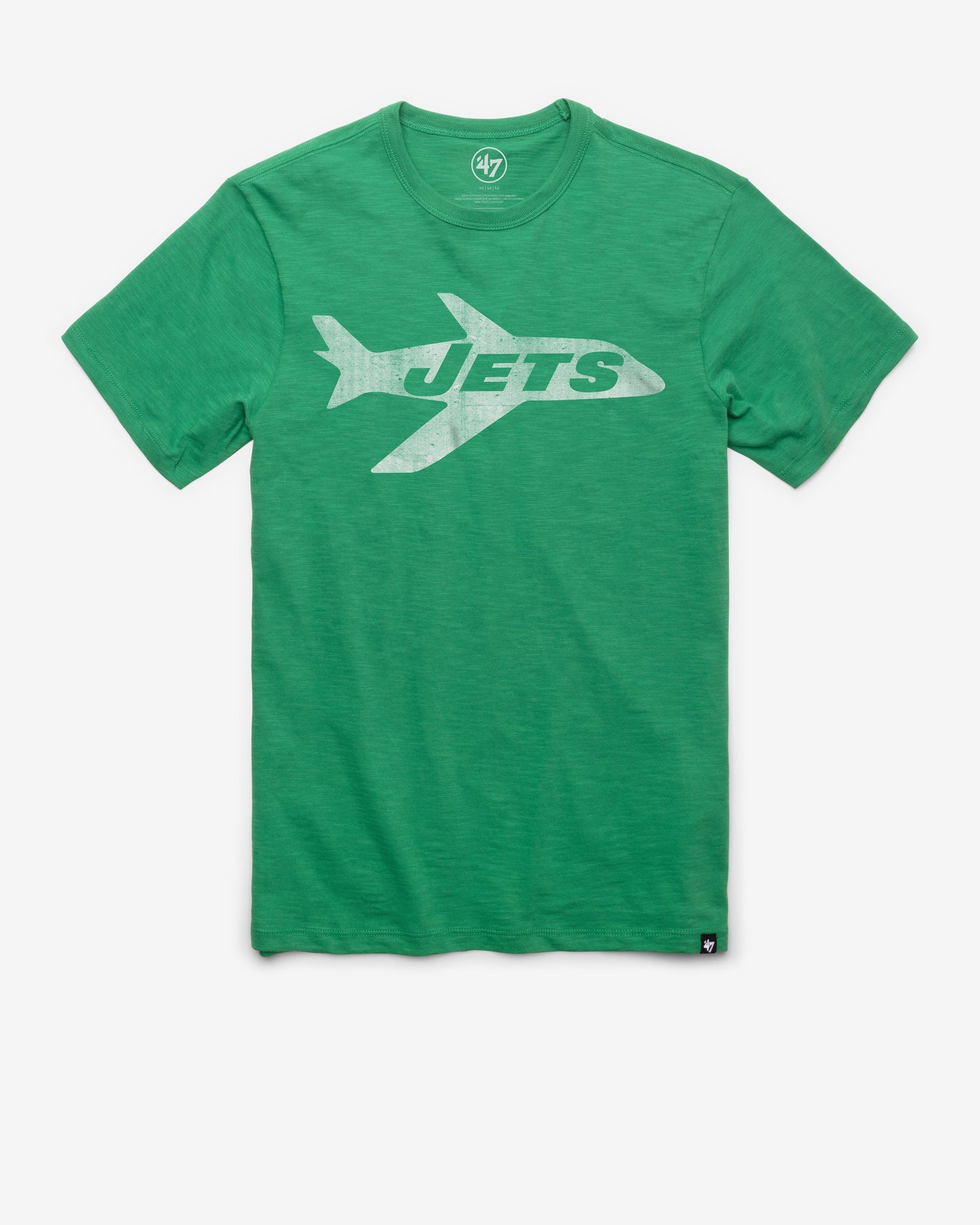 NEW YORK JETS HISTORIC GRIT '47 SCRUM TEE KELLY