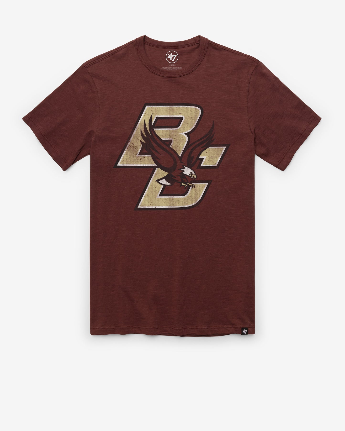 BOSTON COLLEGE EAGLES BC GRIT '47 SCRUM TEE MAROON