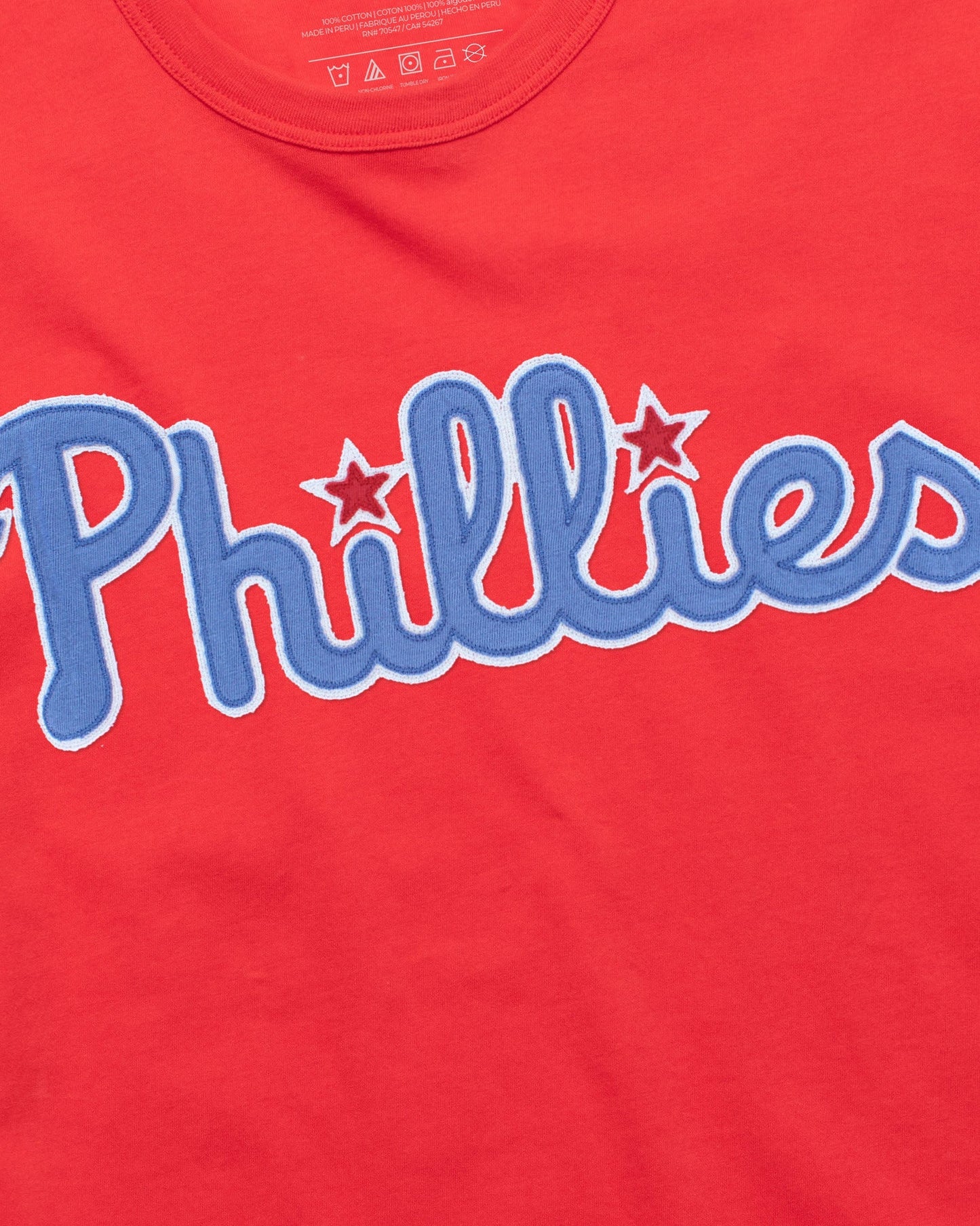 PHILADELPHIA PHILLIES '47 FRANKLIN FIELDHOUSE TEE RACER RED