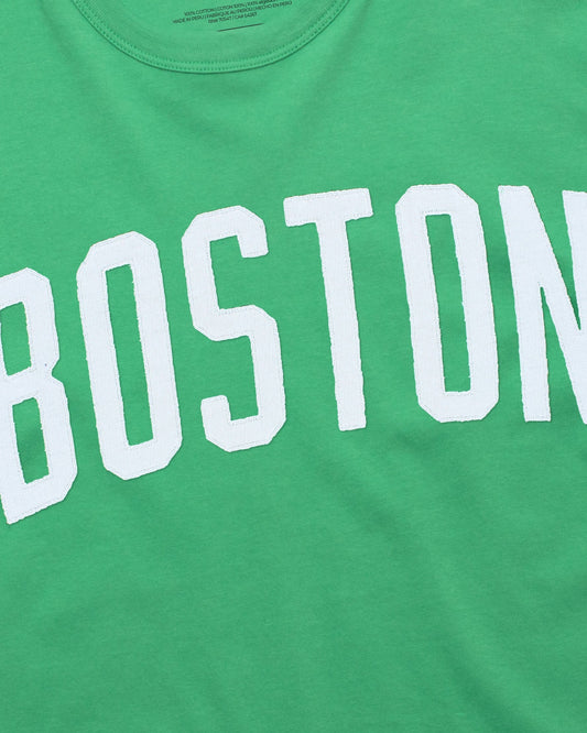 BOSTON CELTICS '47 FRANKLIN FIELDHOUSE TEE ORCHARD GREEN