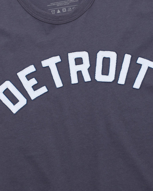 DETROIT TIGERS COOPERSTOWN '47 FRANKLIN FIELDHOUSE TEE ATLAS BLUE