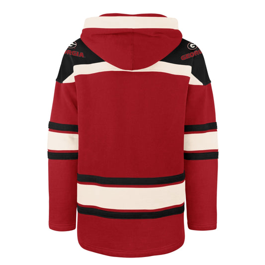 GEORGIA BULLDOGS SUPERIOR '47 LACER HOOD RED
