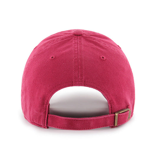 ARKANSAS RAZORBACKS 47 CLEAN UP DARK RED
