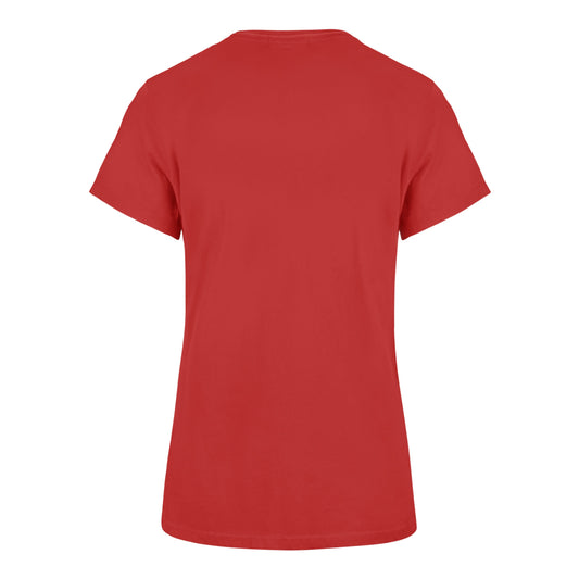 KANSAS CITY CHIEFS PREMIER '47 FRANKIE TEE WOMENS RACER RED