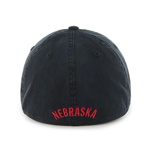 NEBRASKA CORNHUSKERS VINTAGE CLASSIC '47 FRANCHISE BLACK