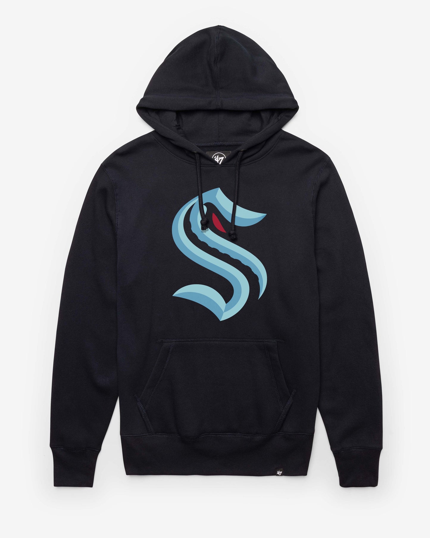 SEATTLE KRAKEN IMPRINT '47 HEADLINE HOOD FALL NAVY