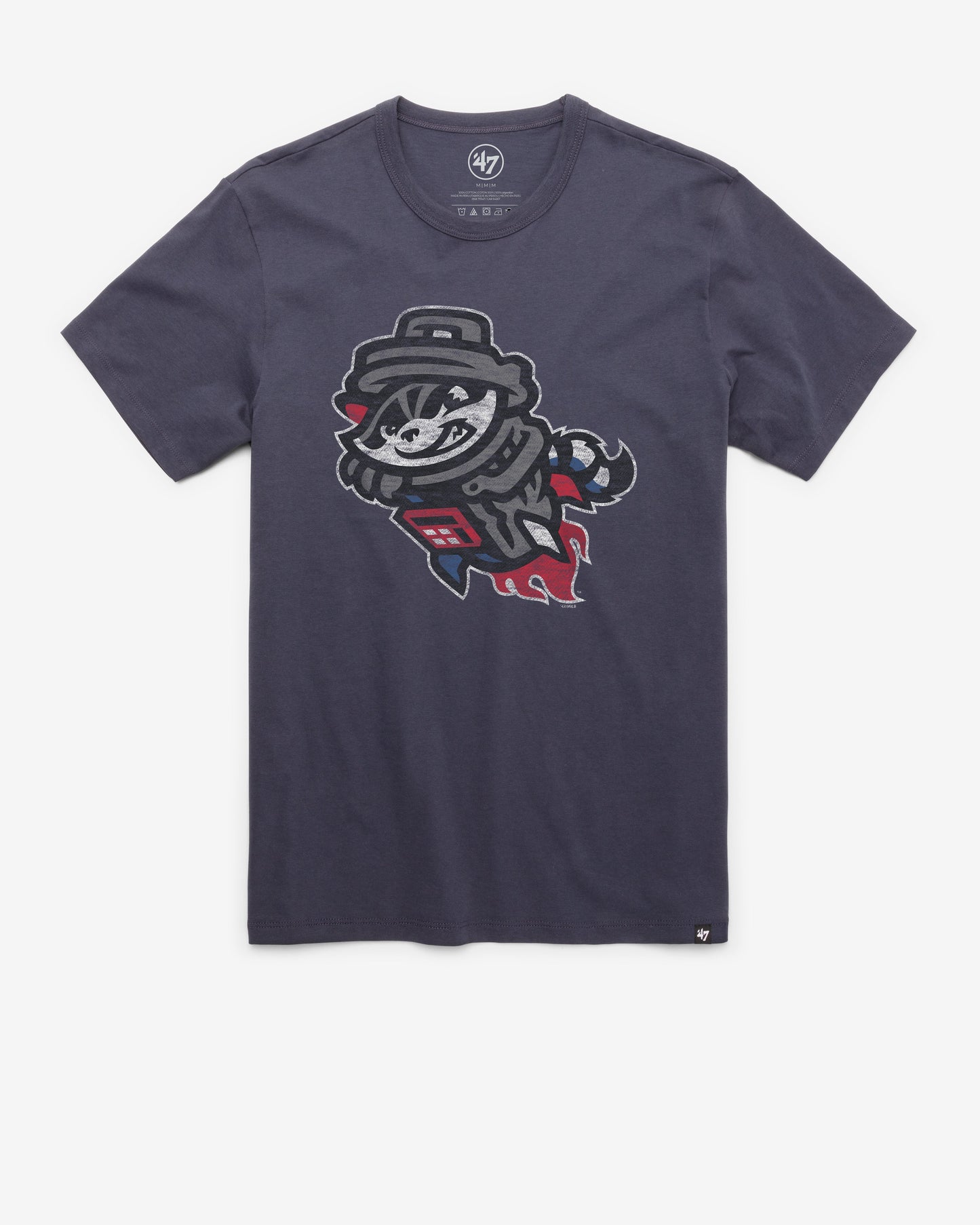 ROCKET CITY TRASH PANDAS PREMIER '47 FRANKLIN TEE ATLAS BLUE