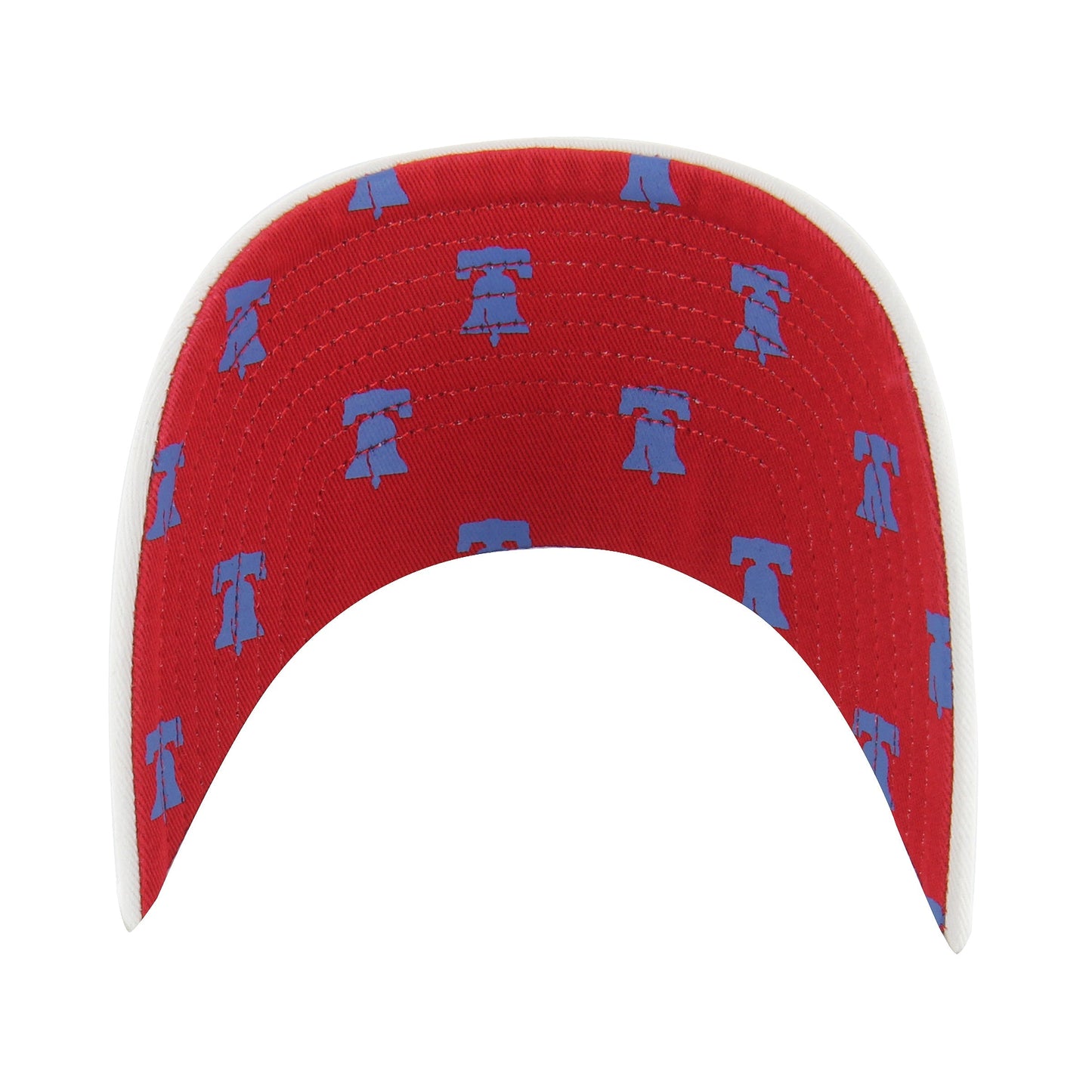 PHILADELPHIA PHILLIES CONFETTI ICON '47 CLEAN UP WOMENS WHITE