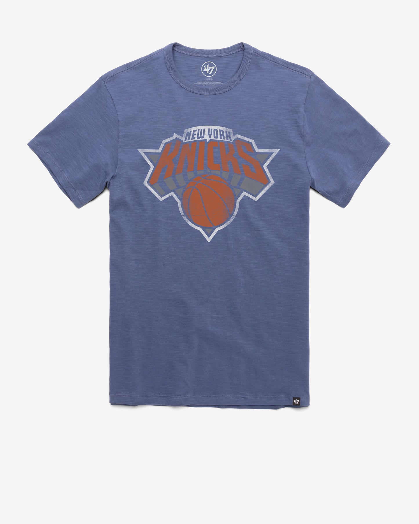 NEW YORK KNICKS GRIT '47 SCRUM TEE BLEACHER BLUE