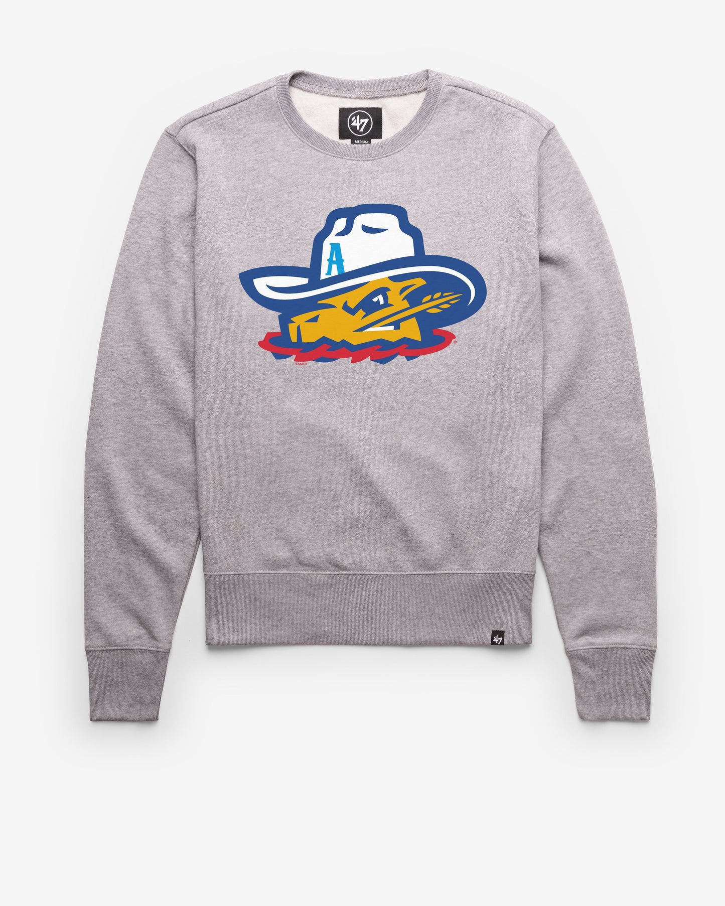 AMARILLO SOD POODLES IMPRINT '47 HEADLINE CREW SLATE GREY