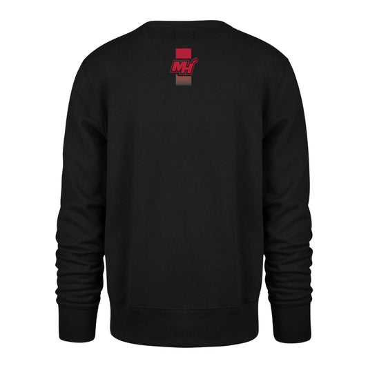 MIAMI HEAT CITY EDITION POSTGAME '47 HEADLINE CREW JET BLACK