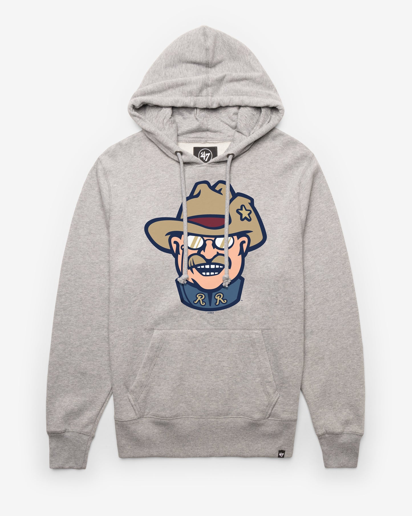 FRISCO ROUGHRIDERS IMPRINT '47 HEADLINE HOOD SLATE GREY