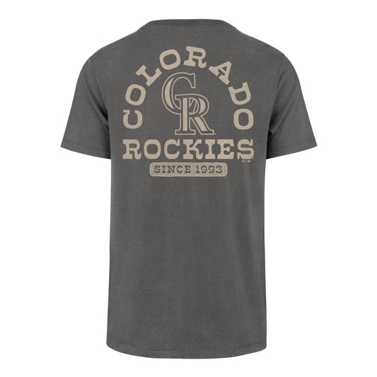COLORADO ROCKIES BACK CANYON '47 FRANKLIN TEE CINDER