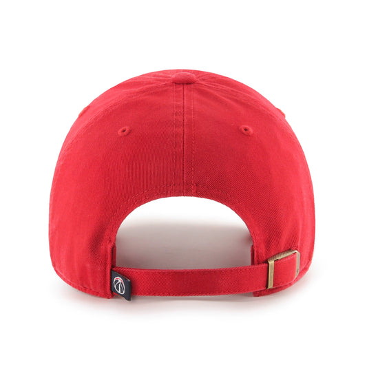 WASHINGTON WIZARDS '47 CLEAN UP RED
