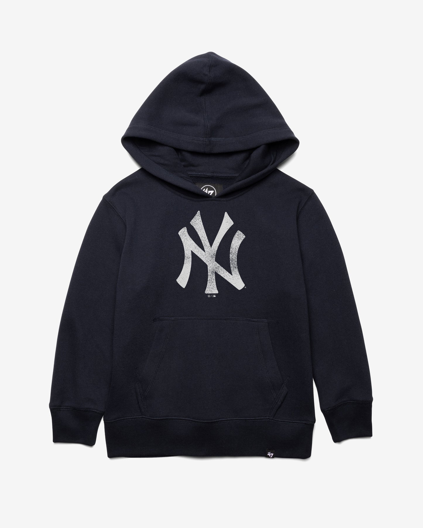 NEW YORK YANKEES DISTRESSED IMPRINT '47 HEADLINE HOOD KIDS FALL NAVY