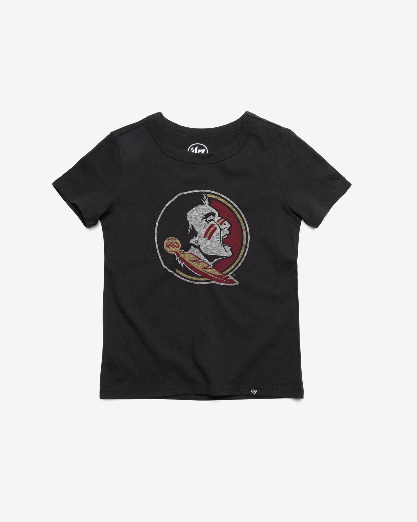 FLORIDA STATE SEMINOLES PREMIER '47 FRANKLIN TEE KIDS FLINT BLACK