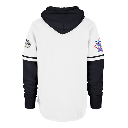 HOUSTON ASTROS COOPERSTOWN TRIFECTA '47 SHORTSTOP PULLOVER HOOD WHITE WASH