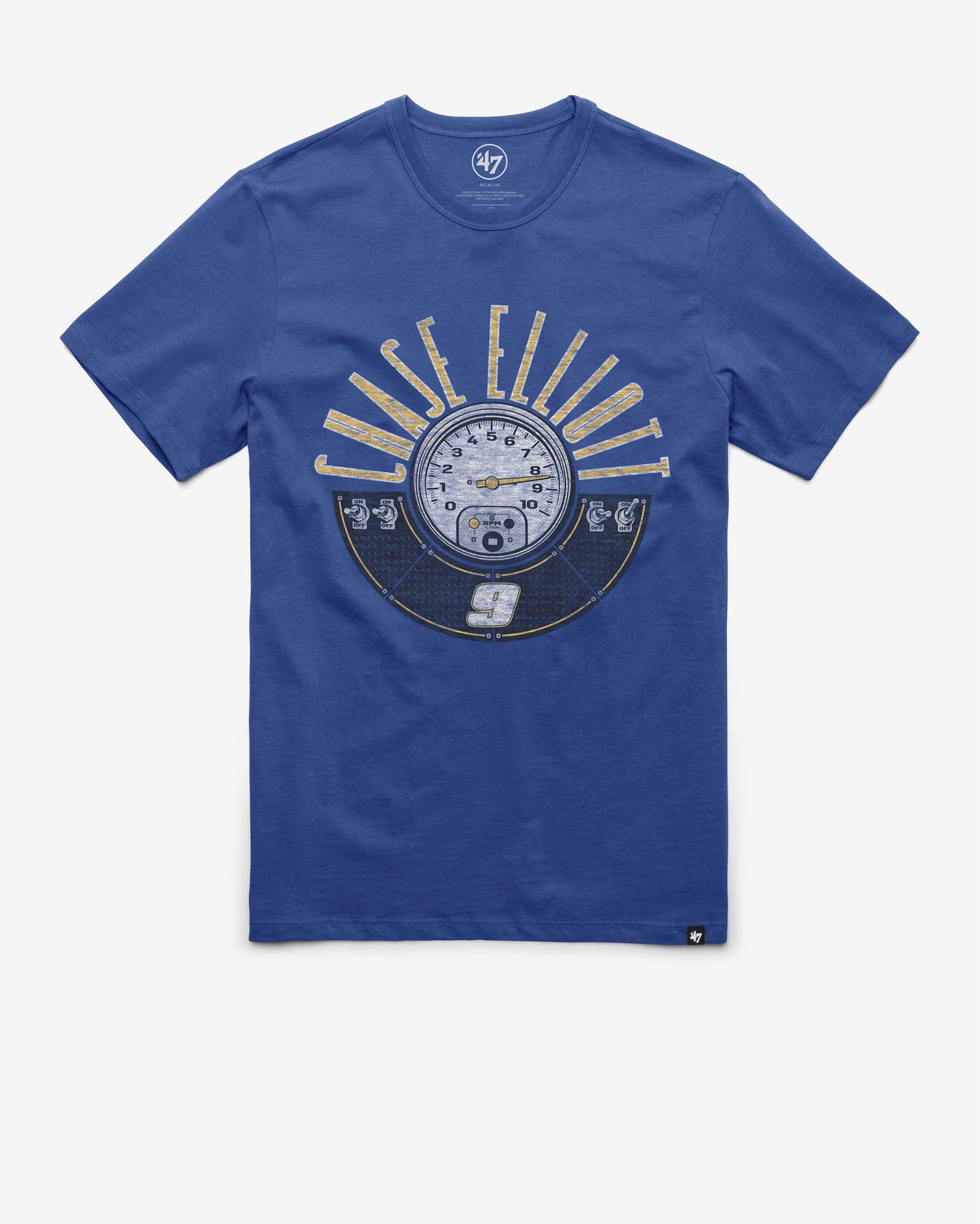CHASE ELLIOTT HENDRICK MOTORSPORTS RPM '47 FRANKLIN TEE JETTY BLUE