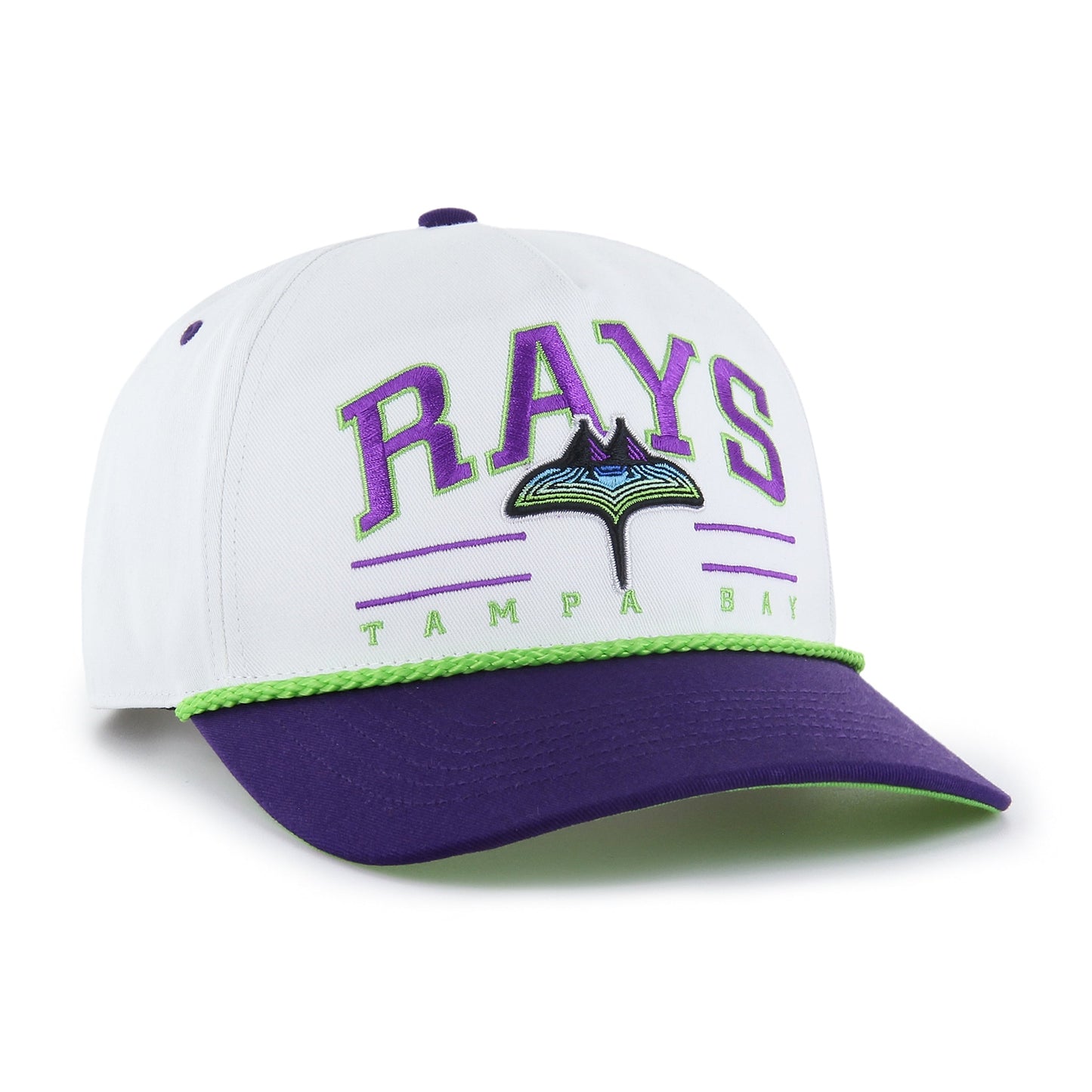TAMPA BAY RAYS CITY CONNECT ROSCOE ROPE '47 HITCH WHITE