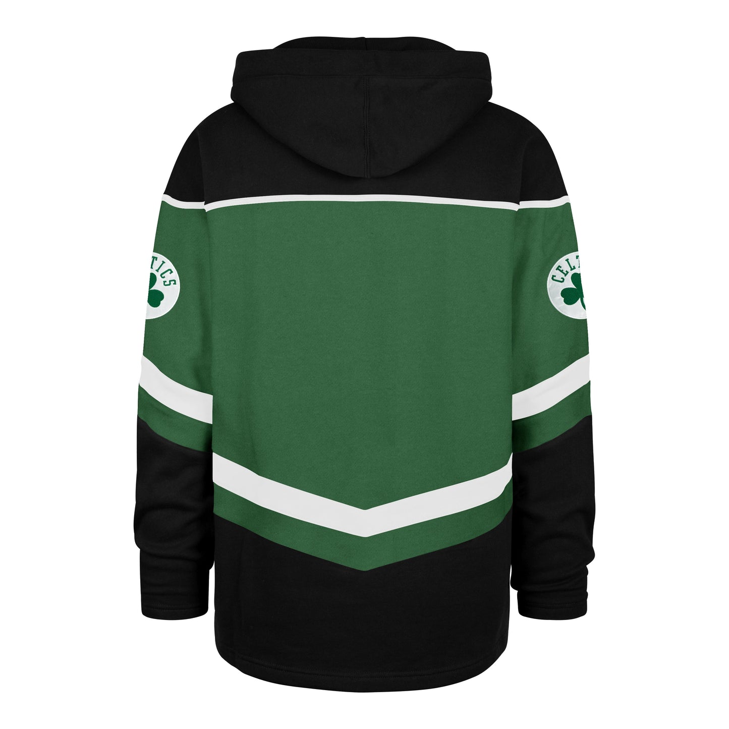BOSTON CELTICS TRI SATIN '47 LAYUP LACER HOOD KELLY