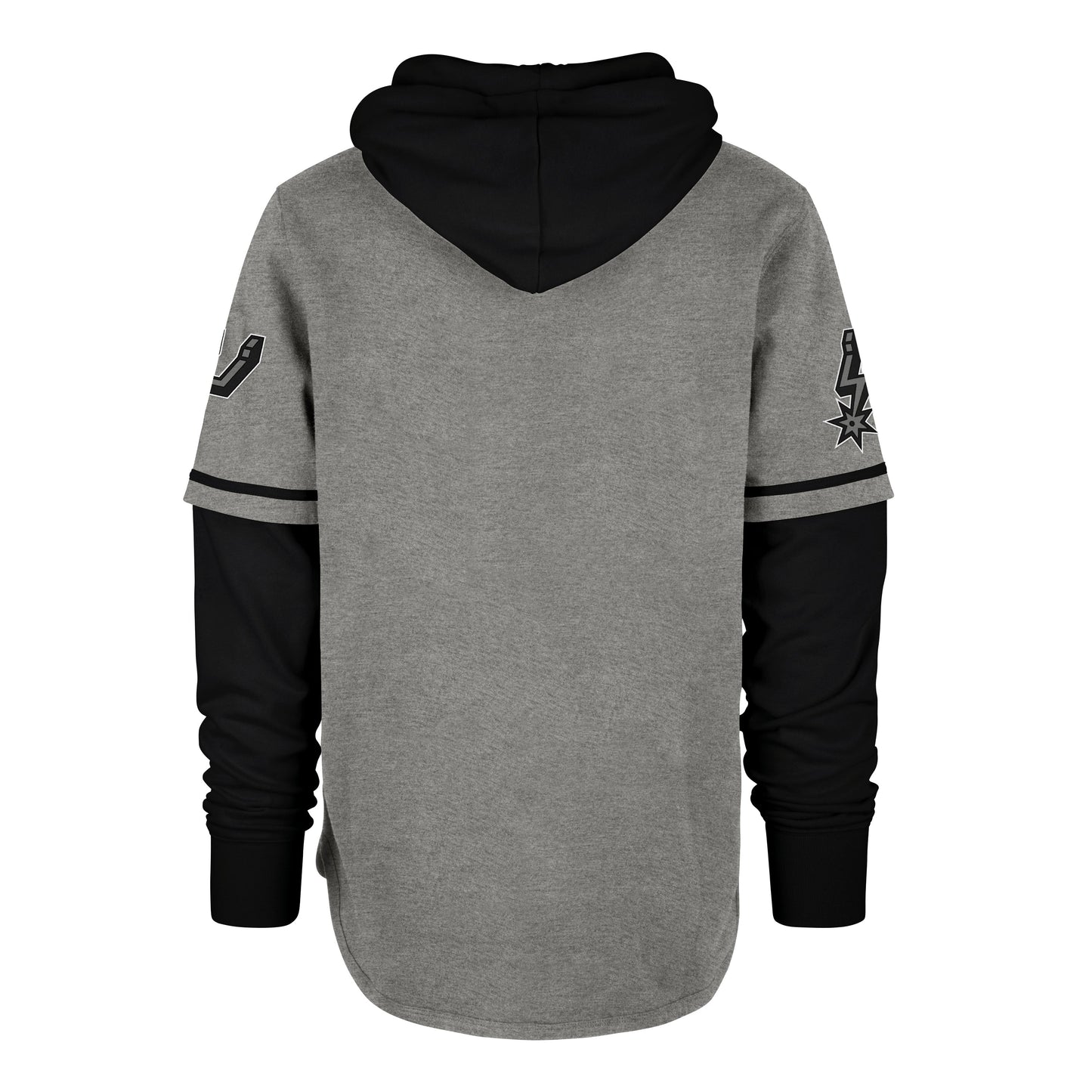 SAN ANTONIO SPURS TRIFECTA '47 SHORTSTOP PULLOVER HOOD JET BLACK