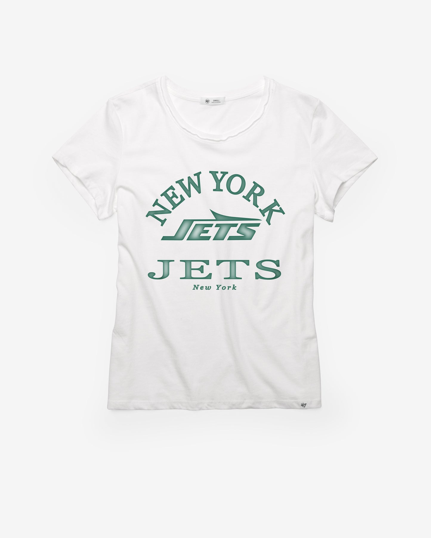 NEW YORK JETS FRESH START '47 FRANKIE TEE WOMENS WHITE WASH