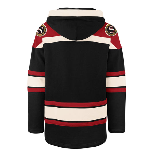 OTTAWA SENATORS SUPERIOR '47 LACER HOOD JET BLACK