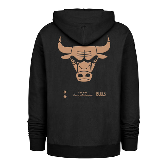 CHICAGO BULLS CITY EDITION DOUBLE CROSSOVER '47 FOUNDATION HOOD BLACK
