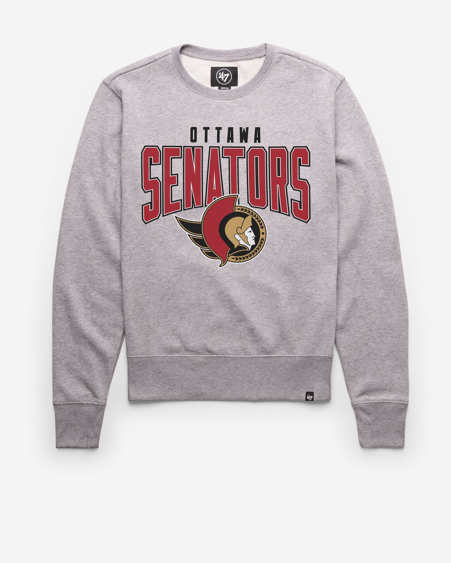 OTTAWA SENATORS TEAM ELEMENTS ARCH '47 HEADLINE CREW SLATE GREY