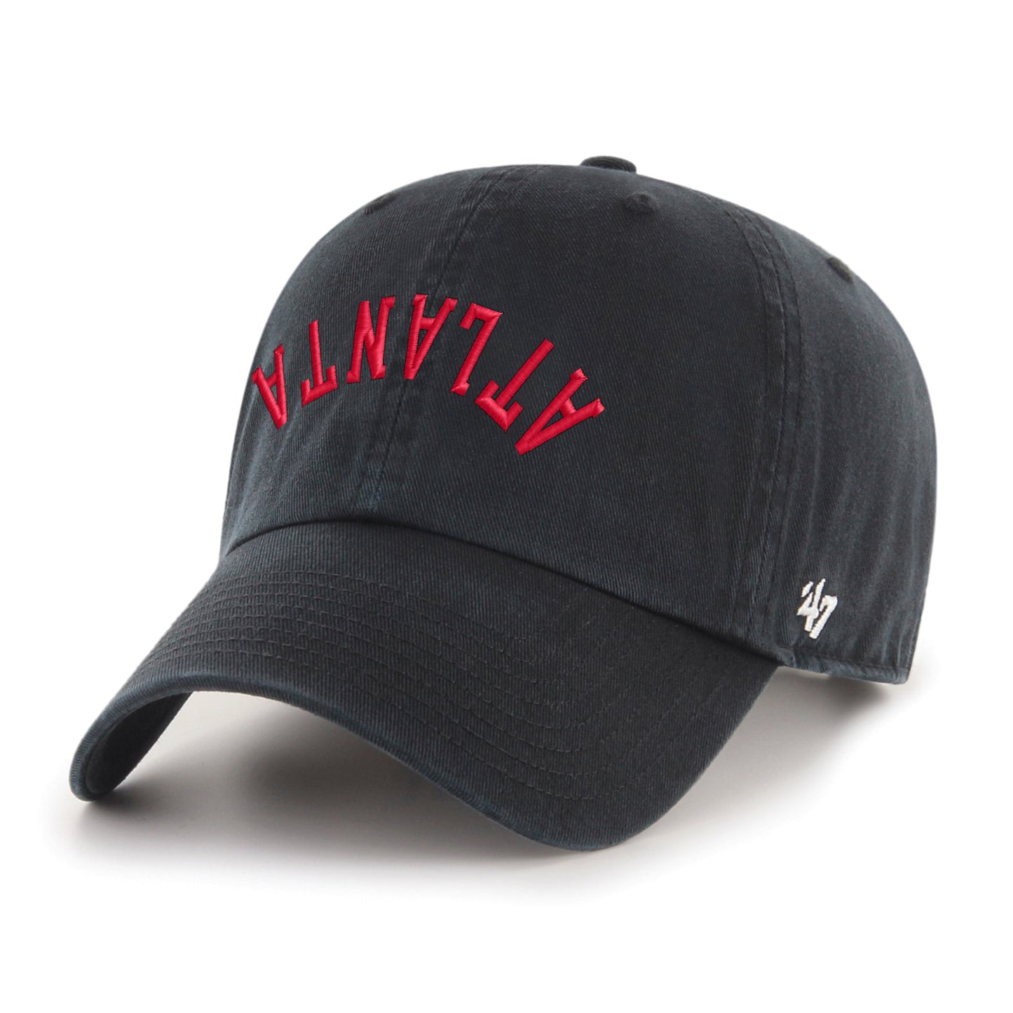 ATLANTA FALCONS UPSIDE DOWN '47 CLEAN UP BLACK