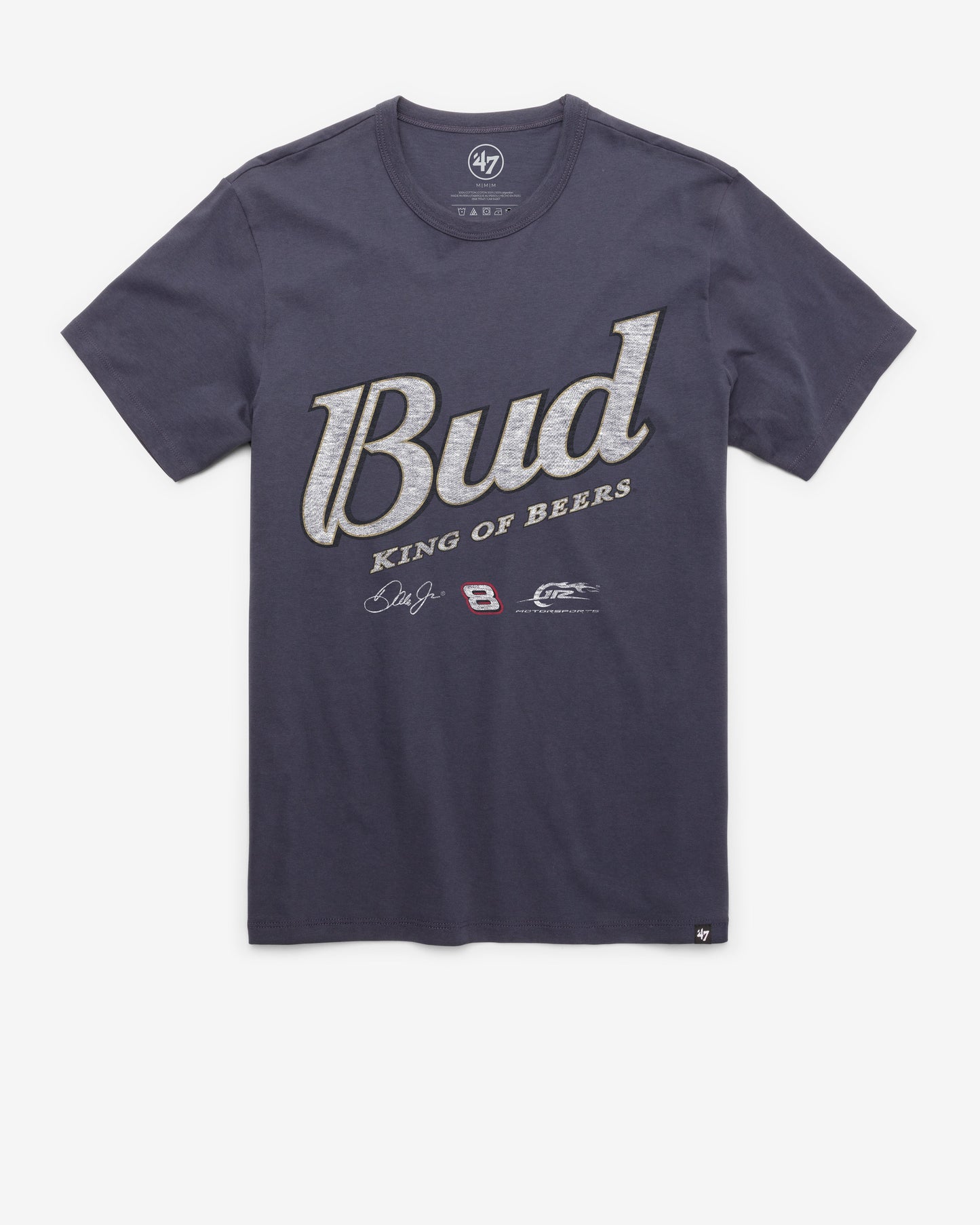 DALE EARNHARDT JR. / JR. MOTORSPORTS DRIVER '47 FRANKLIN TEE ATLAS BLUE
