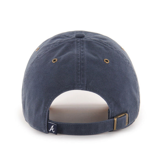ATLANTA BRAVES RAFTES '47 CLEAN UP VINTAGE NAVY