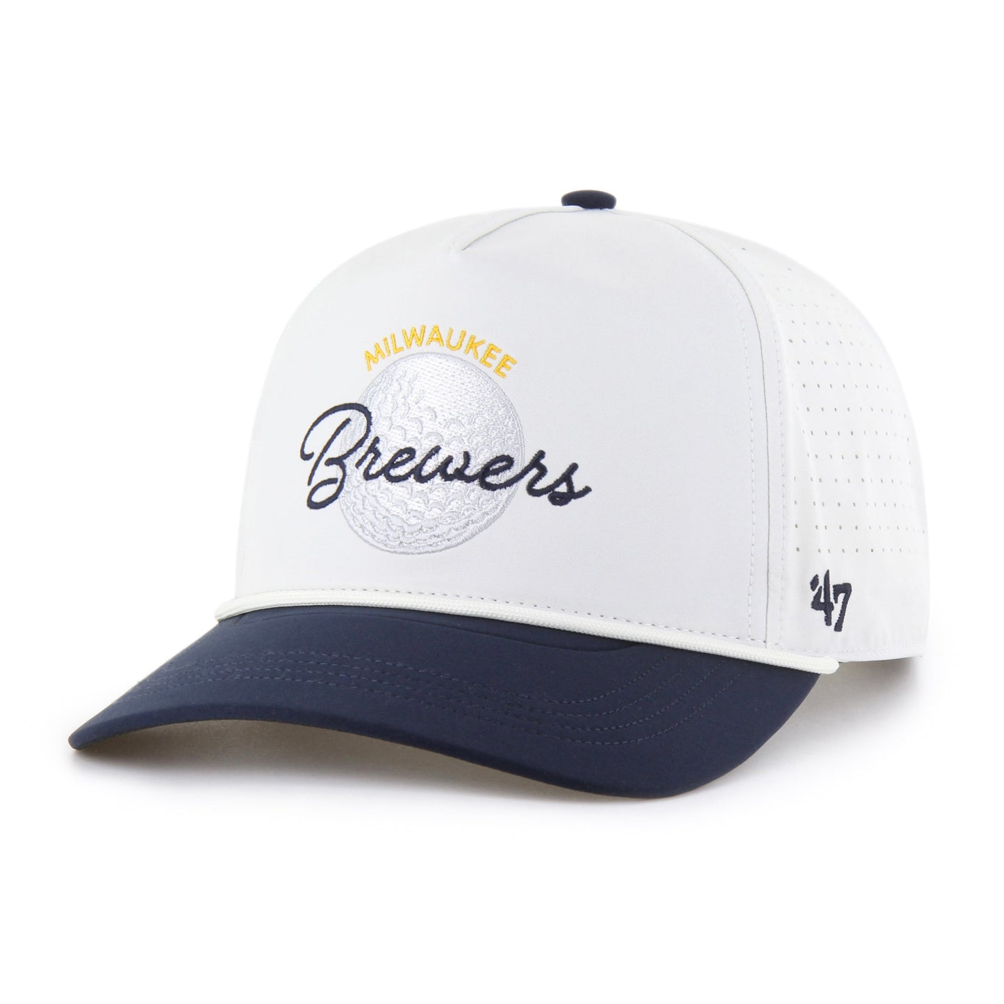 MILWAUKEE BREWERS GIMME ROPE '47 HITCH CHALK/NAVY