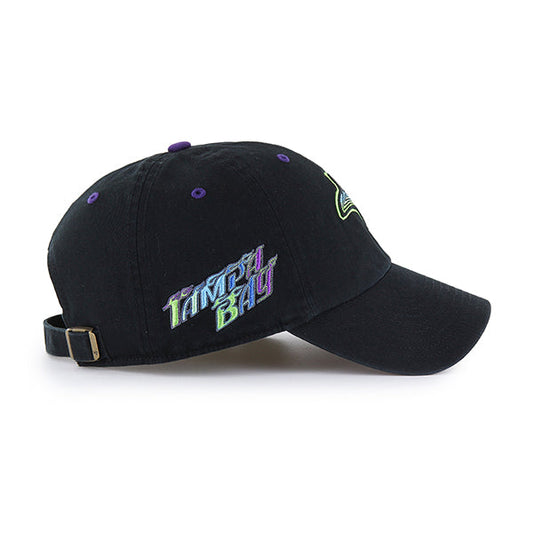 TAMPA BAY RAYS CITY CONNECT MLB '47 CLEAN UP BLACK