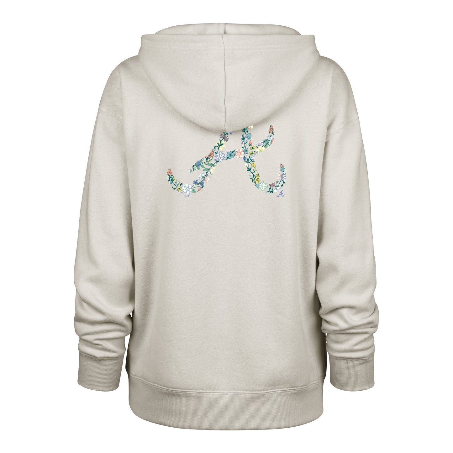 ATLANTA BRAVES FULL BLOOM '47 NAOMI HOOD WOMENS DUNE