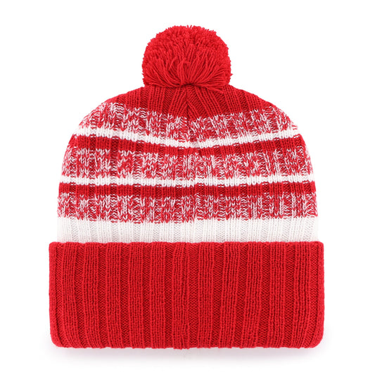 KANSAS CITY CHIEFS SUPER BOWL LIX TAVERN '47 CUFF KNIT RED