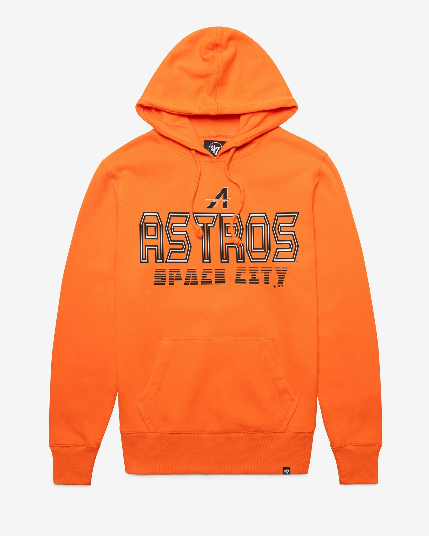 HOUSTON ASTROS CITY CONNECT BYLINE '47 HEADLINE HOOD ORANGE
