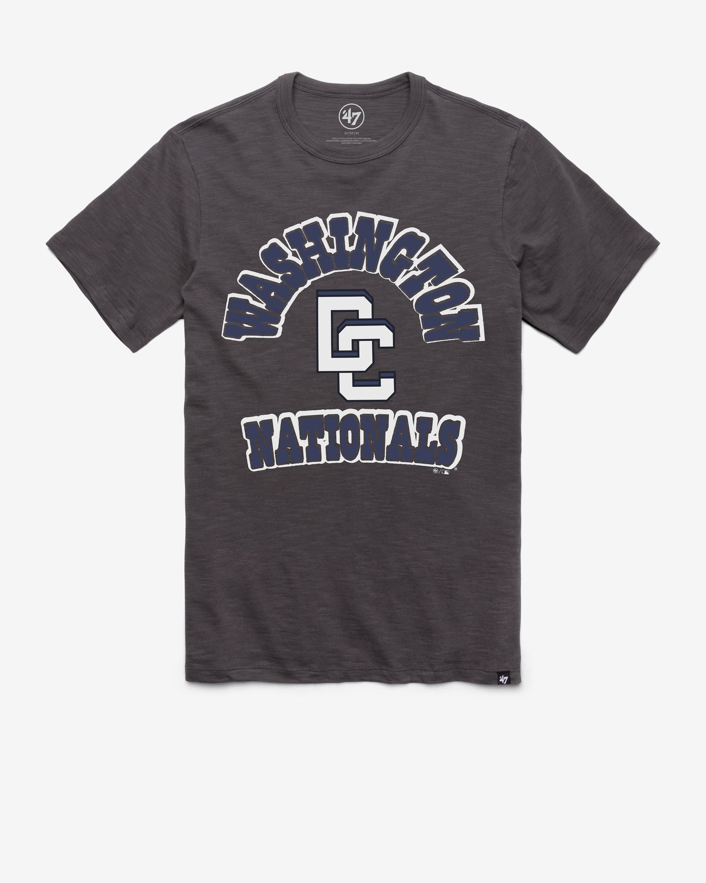 WASHINGTON NATIONALS CITY CONNECT COMEBACK '47 SCRUM TEE CHARCOAL