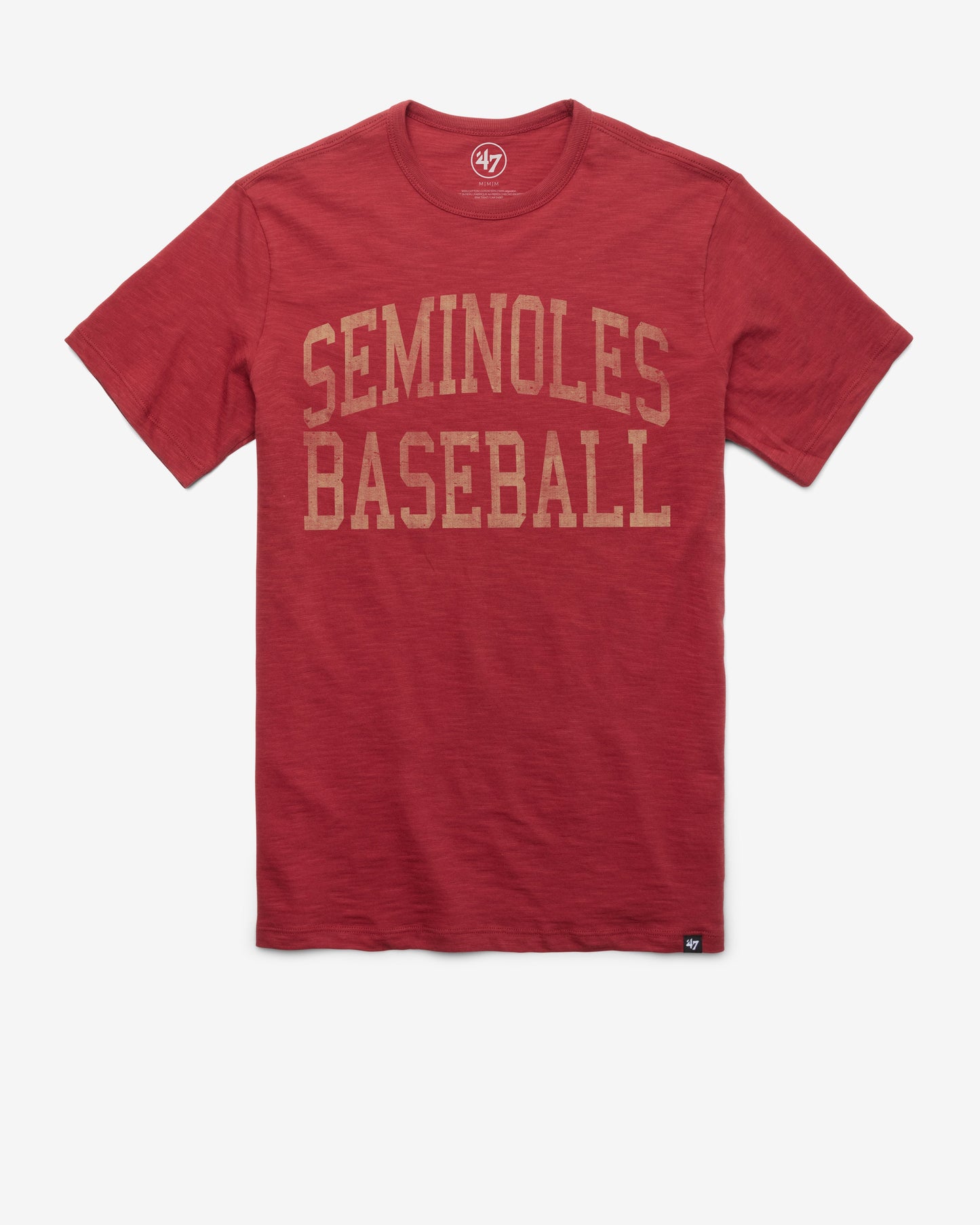 FLORIDA STATE SEMINOLES CLASSIC BLOCK '47 SCRUM TEE CARDINAL