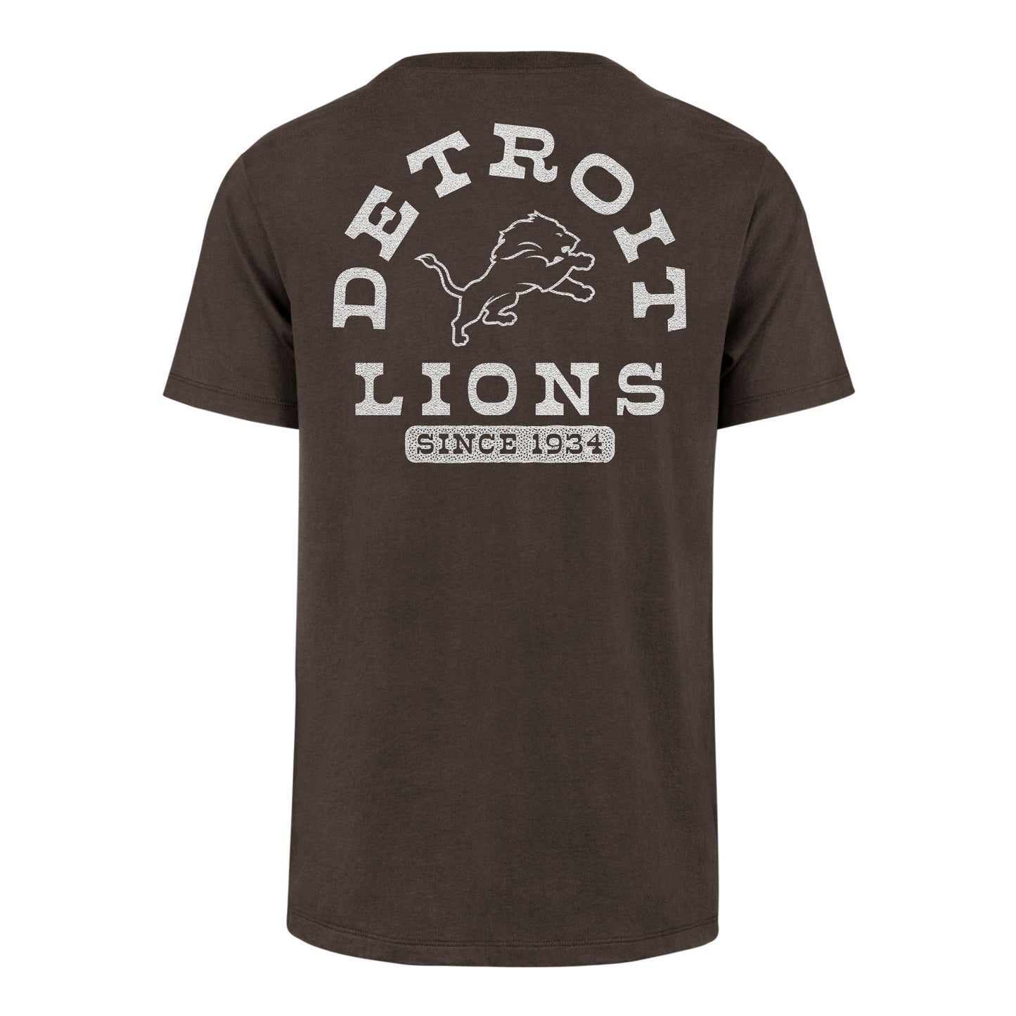 DETROIT LIONS BACK CANYON '47 FRANKLIN TEE ESPRESSO