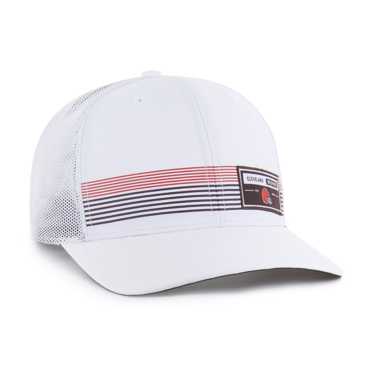 CLEVELAND BROWNS RANGEFINDER STRAP '47 TRUCKER WHITE