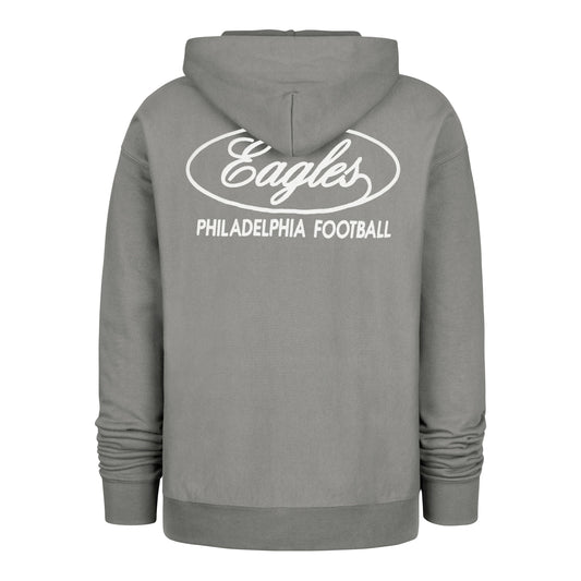 PHILADELPHIA EAGLES TRIPLE DOUBLE '47 FOUNDATION HOOD WOLF GREY