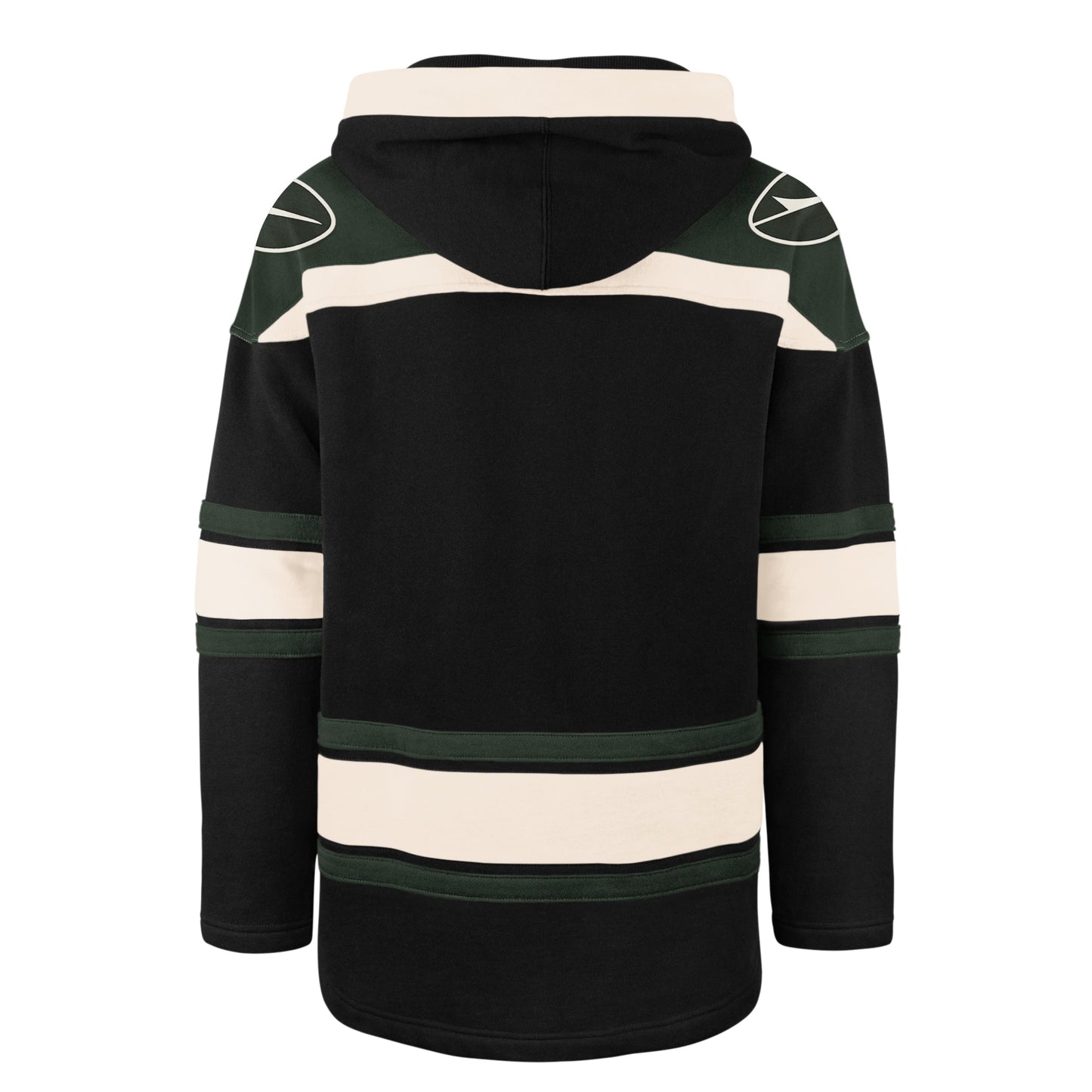 NEW YORK JETS SUPERIOR '47 LACER HOOD JET BLACK