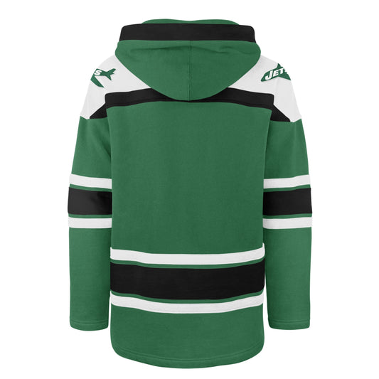 NEW YORK JETS HISTORIC SUPERIOR '47 LACER HOOD KELLY