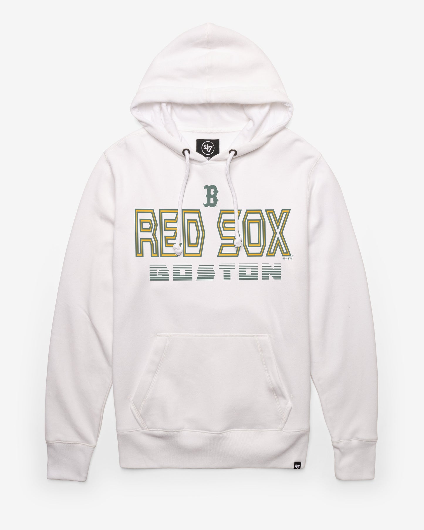 BOSTON RED SOX CITY CONNECT BYLINE '47 HEADLINE HOOD WHITE WASH