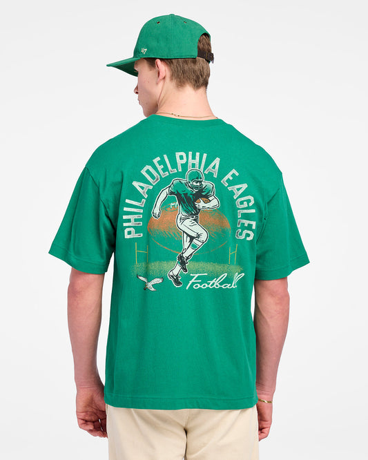 PHILADELPHIA EAGLES HISTORIC GAME ON '47 FOUNDATION TEE KELLY