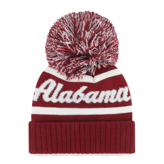 ALABAMA CRIMSON TIDE SPIRITED '47 CUFF KNIT WOMENS RAZOR RED