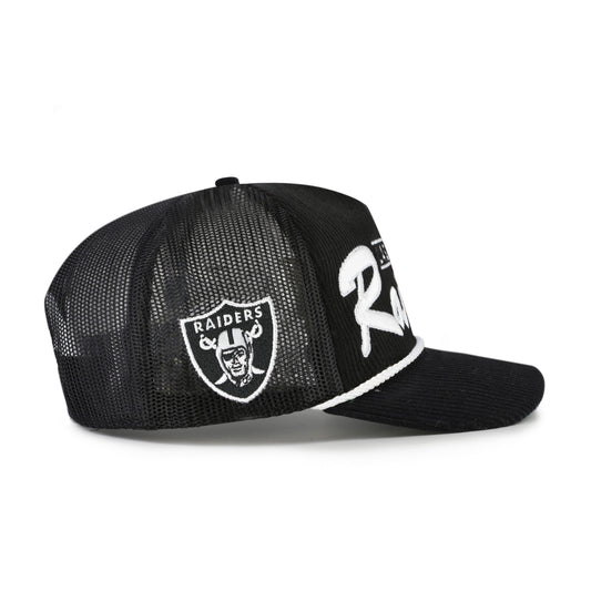 LAS VEGAS RAIDERS DOUBLE HEADER MESH '47 HITCH RF RELAXED FIT BLACK