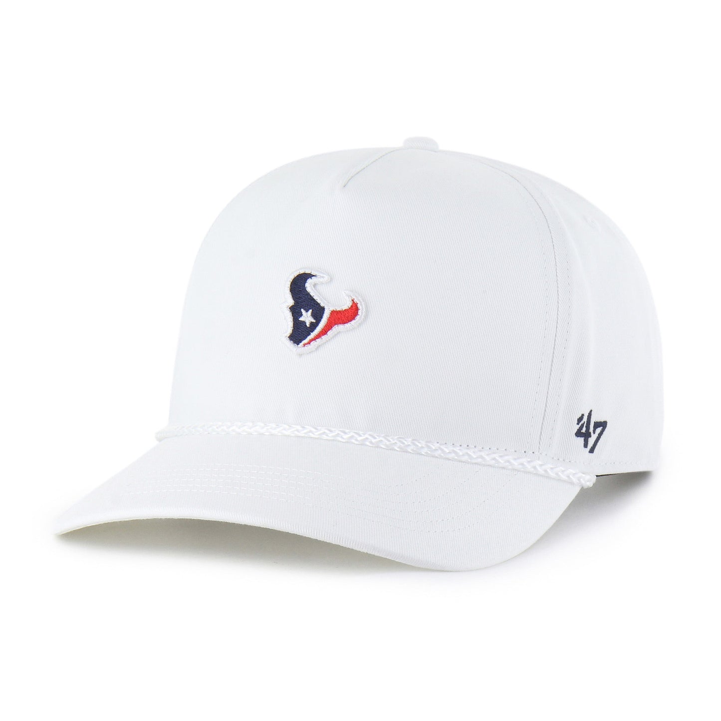 HOUSTON TEXANS MICRO PATCH '47 HITCH RF RELAXED FIT WHITE